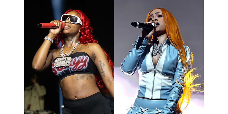 Watch Sexyy Red bring out Ice Spice at Brooklyn show