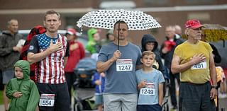Independence Day celebrations get off to a wet and dreary start