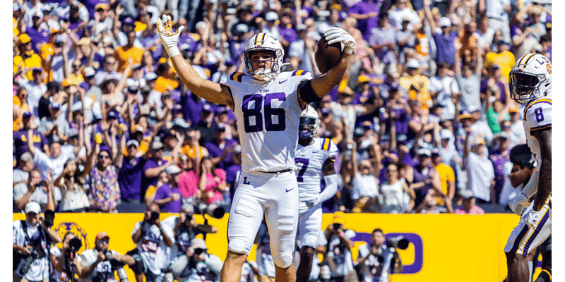 TE Mason Taylor eclipses major career milestone at LSU