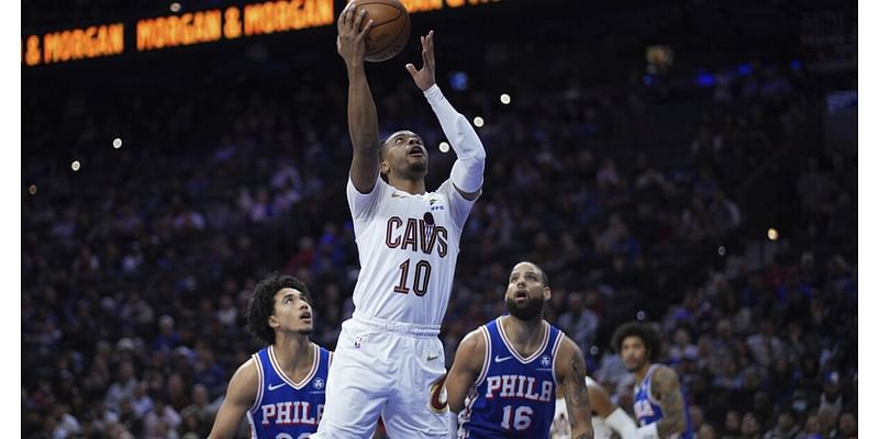 Cavs become 6th team in NBA history to start season 13-0 with 114-106 win over 76ers