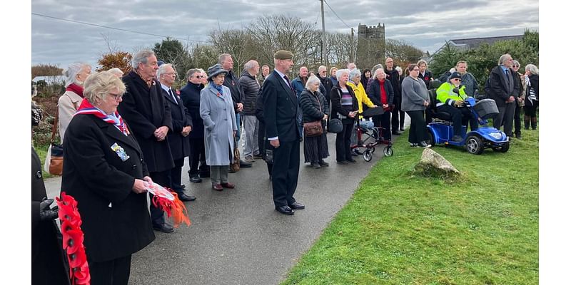 South-west Armistice Day services 'well attended'