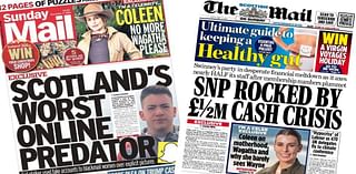 Scotland's papers: 'Predator unmasked' and SNP cash crisis