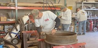 Retired firefighters preserve history by restoring vintage fire trucks