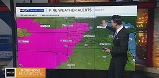 Extreme fire risk prompts Red Flag Warning for dozens of Minnesota counties Monday