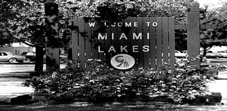 Miami Lakes used to look like that? See the Shula home, cows and early shopping centers