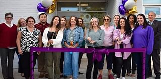 Brennen School celebrates renovations to Purple Path