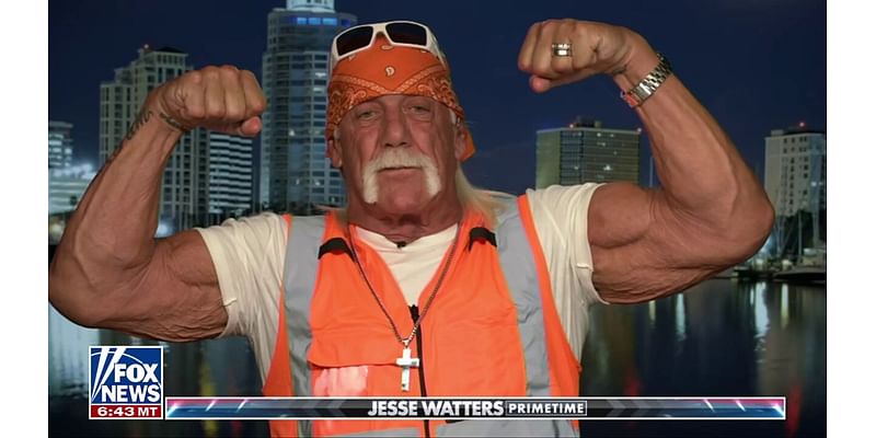 Hulk Hogan teases possible Trump admin role while donning orange sanitation worker vest on Halloween