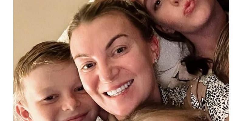 Billi Mucklow responds to ex Andy Carroll's PDA-filled trip with new girlfriend Lou Teasdale by sharing sweet snap with their five children - after vowing to continue bringing up his kids despite 'nas