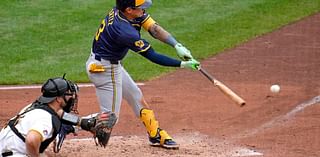 Ortiz's productive day clinches final series win of season for Brewers