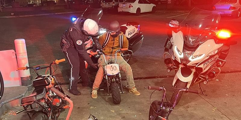 Police: 7 people arrested for ‘reckless minibike riding’ in downtown Portland