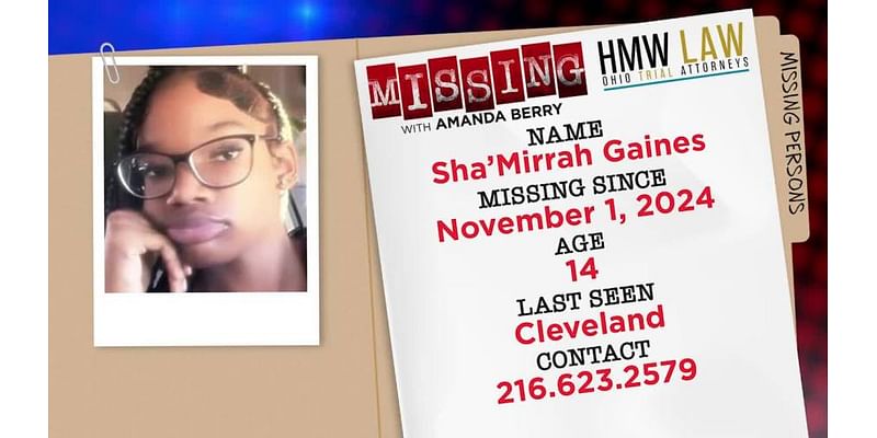 MISSING: Sha’Mirrah Gaines