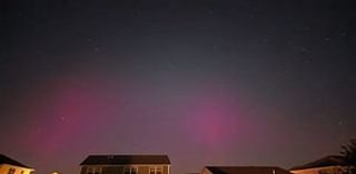 Northern Lights briefly visible in the Miami Valley