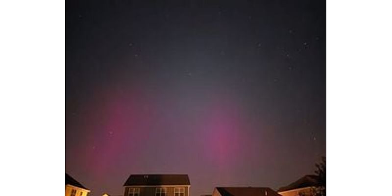 Northern Lights briefly visible in the Miami Valley