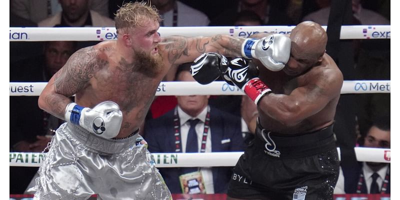 Mike Tyson-Jake Paul fight draws record betting for a combat sports event