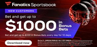 Fanatics Sportsbook promo | Get up to $1,000 in bonus bets