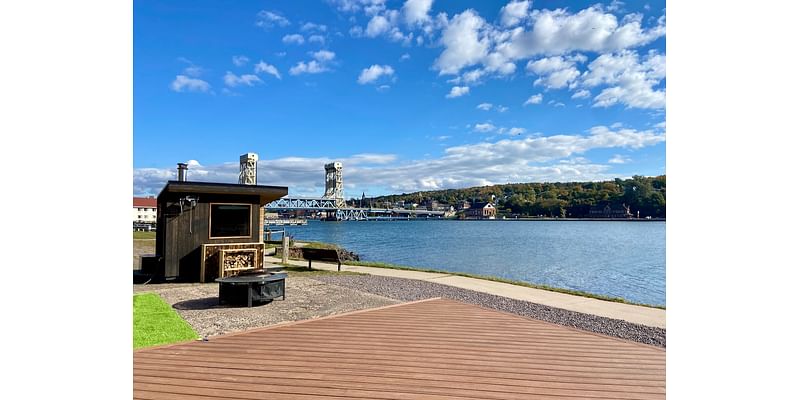 New sauna with panoramic views coming U.P. waterfront