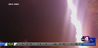 ‘It was terrifying’: Utahn catches lightning strike on video from 10-15 feet away