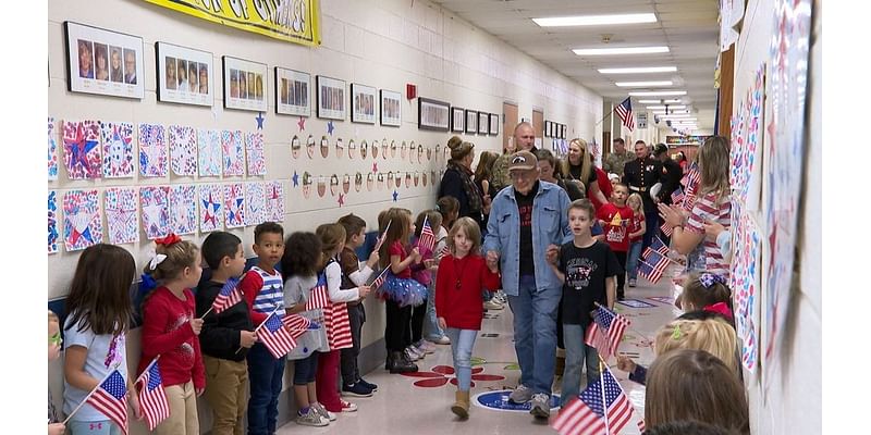 Pleasant Valley Elementary Honors Local Veterans