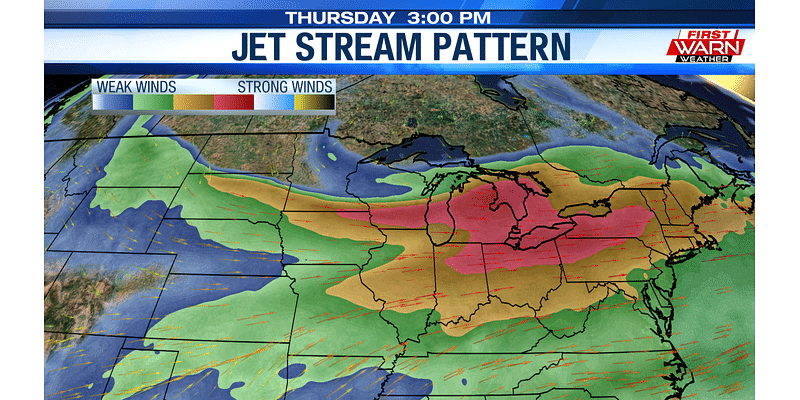 Showery Wednesday, strong winds return Thursday