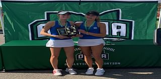 OHSAA Division II girls state tennis: Gilmour Academy freshmen duo wins title; Orange freshman is singles runner-up