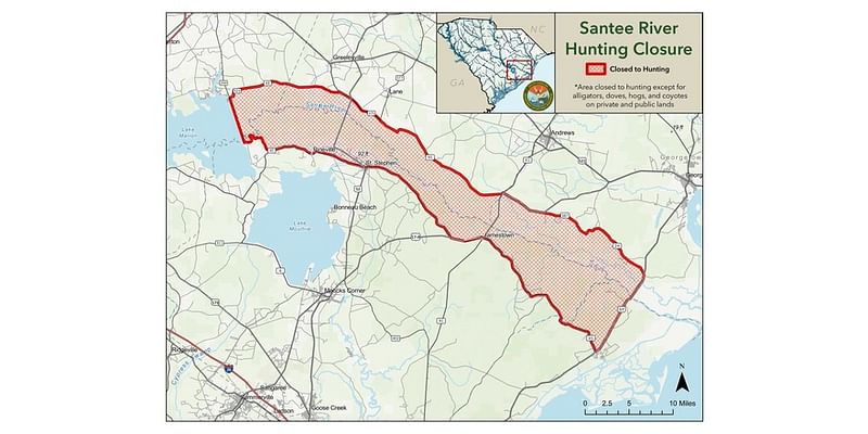 Hunting closed in certain areas to prevent exploitation following Hurricane Helene