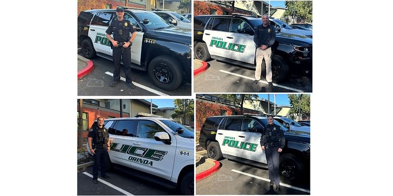 Meet Orinda Police Department's New Members