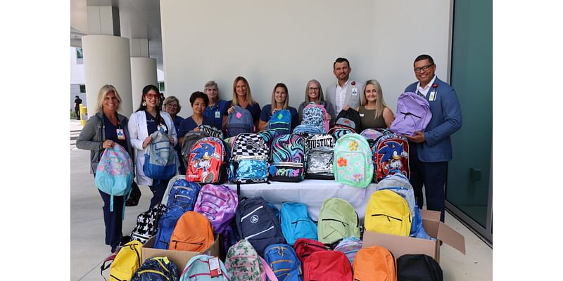 AdventHealth’s Backpack Donations Equip Future Leaders