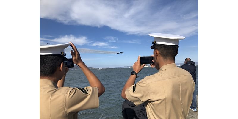 Blue Angels return to wow Bay Area as San Francisco Fleet Week takes off Monday