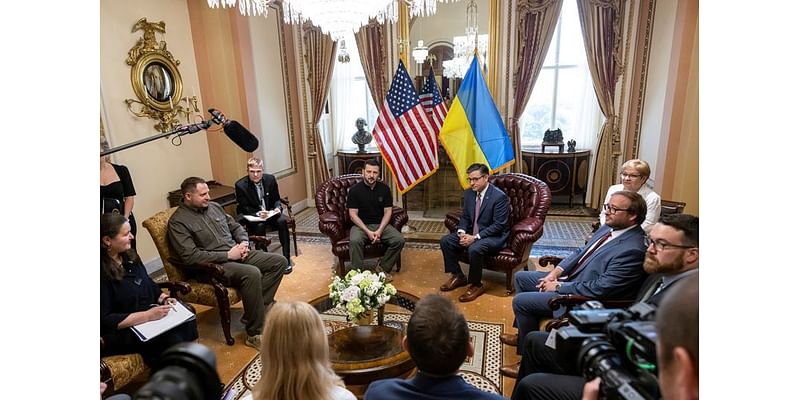 Ukraine's Zelenskiy to visit US Capitol on Thursday, Schumer's office says