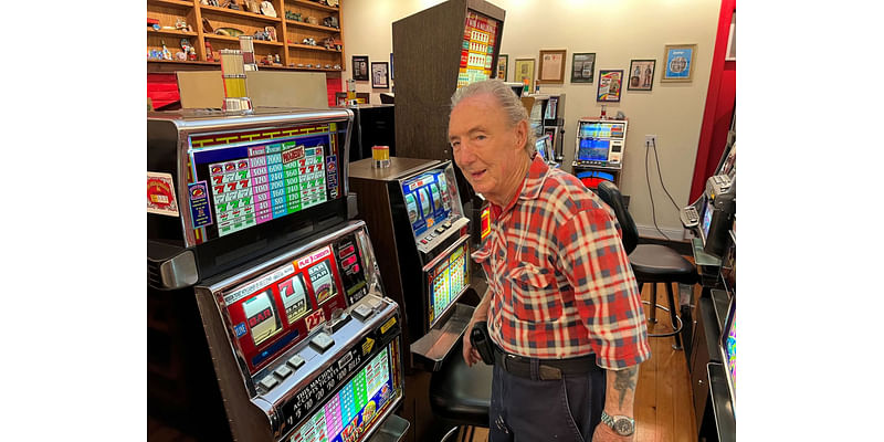 Reeling in the years: At 86, Stockton man still finds enjoyment fixing, selling slot machines