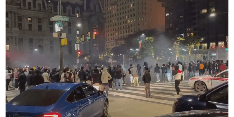 Drivers block intersections, set off fireworks at illegal car meetups in Philadelphia overnight