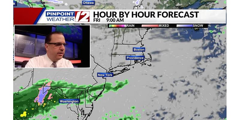 Weather Now: Lots of Clouds, Dry Today; Dry Weekend