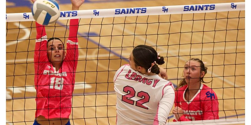 Strong middles lead Legacy to sweep of Saints