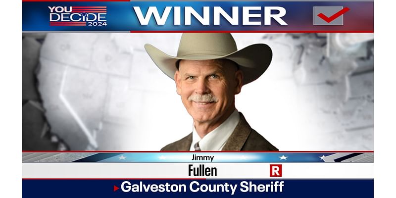 Galveston County sheriff election results: Jimmy Fullen wins