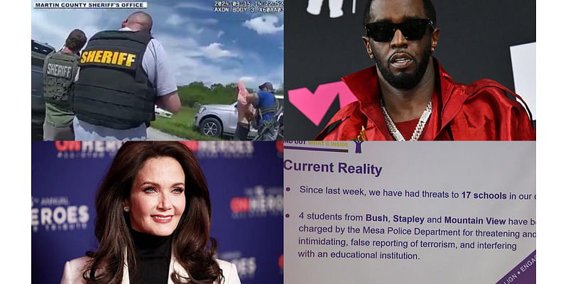 Latest on Diddy's arrest; 2nd Trump assassination attempt: this week's top stories