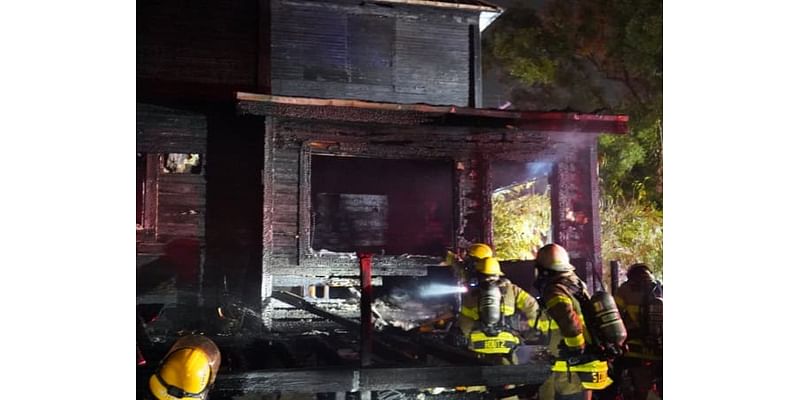 Tampa Fire Rescue Battles House Fire On N. Mitchell Ave