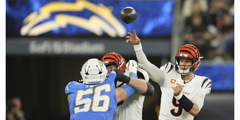 Burrow and the Bengals head into their bye week with playoff hopes on life support