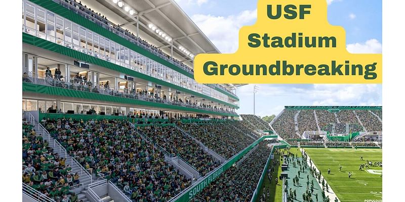 LISTEN: USF Breaks Ground On Football Stadium