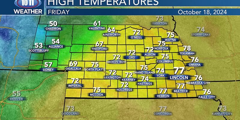 Friday Forecast: Warm and windy yet again