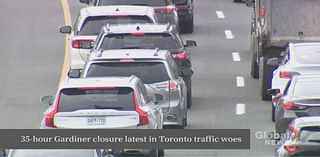 Update on Toronto’s congestion management plan as Gardiner closes for weekend work