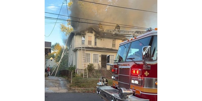 Flames ravage house in Aldan