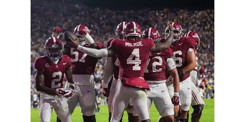 Alabama football has most ranked wins, and it’s not close in AP top 25 rankings