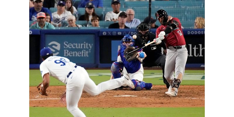 Walker Continues to Thrive at Dodger Stadium, Hitting Two Homers in Diamondbacks’ Rout