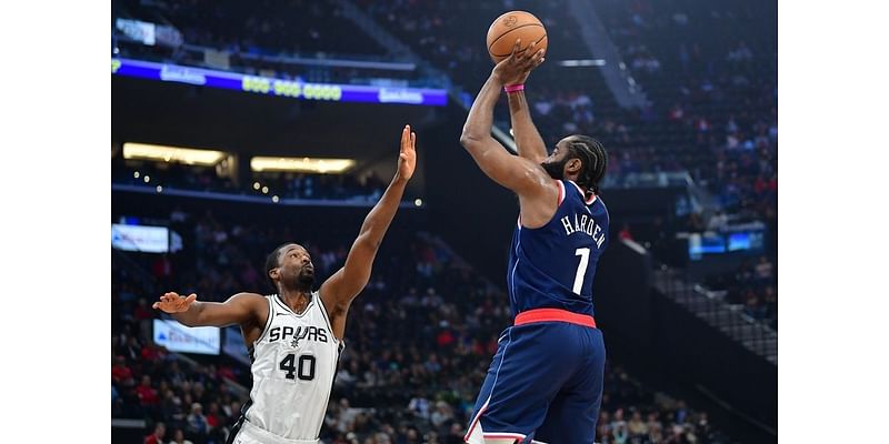 Clippers G James Harden now 2nd on all-time 3-point list