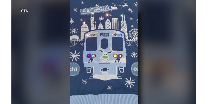 CTA debuts limited-edition light-up holiday sweaters