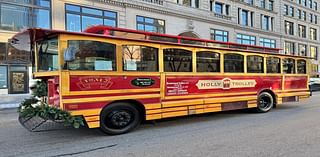 Complimentary Christmas streetcar takes riders to 5 Santa-approved Michigan stops