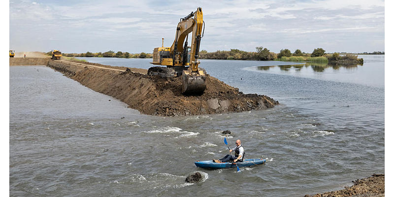 Restored Solano County wetland ceremonially flooded to save endangered Delta fish