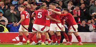 Nottingham Forest climb to third with emphatic win over 10-man West Ham