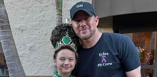 Channing Tatum Cheers on Daughter Evie at Irish Step Dancing Competition