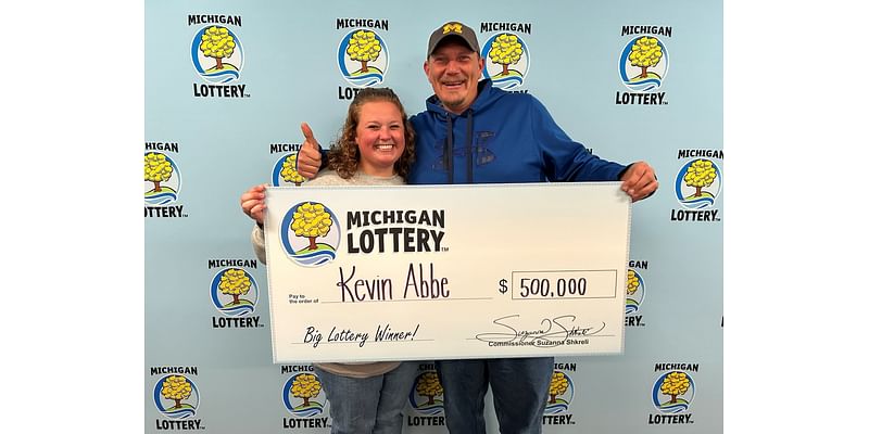 Saginaw County man says $500K Lottery win ‘feels like a breath of fresh air’